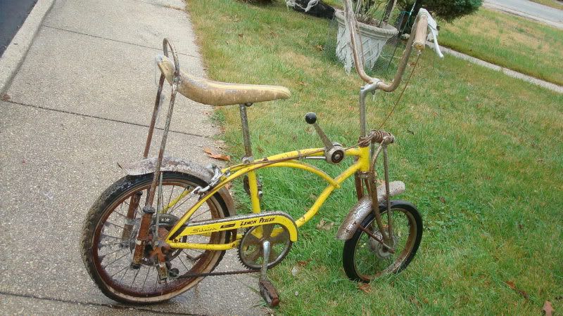 1969 Schwinn Lemon Peeler