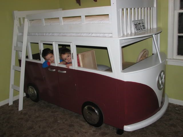 vw bunk bed plans