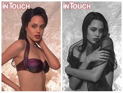 Angelina Jolie 16year old for In Touch Weekly