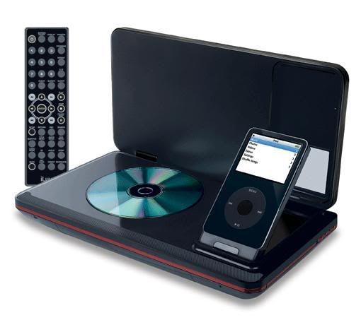 I1155 Portable DVD Player With iPod Dock Pictures, Images and Photos