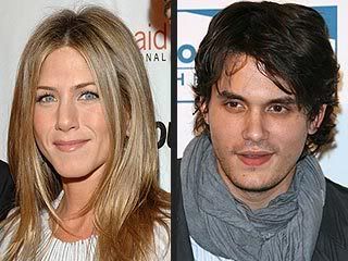 Jennifer Aniston and John Mayer