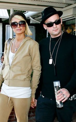 Paris Hilton and Benjie Madden