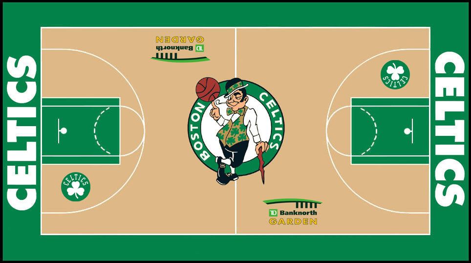 Boston Celtics Court Photo by custom sports logos Photobucket