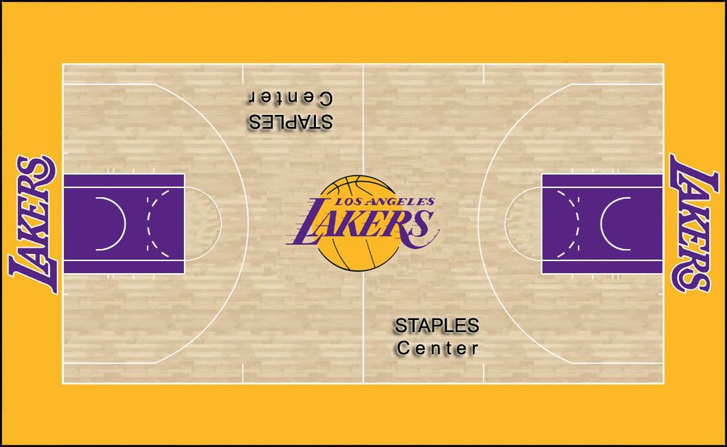Los Angeles LAKERS Court 2 Graphics, Pictures, & Images for Myspace ...