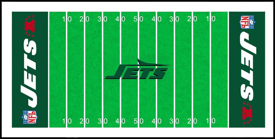 LET'S GO JETS New York Jets Field Pictures, Images and Photos