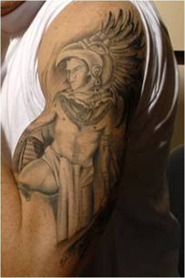 Aztec Warrior Tattoo Pictures, Images and Photos