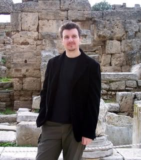 Brian Haughton at Ancient Corinth