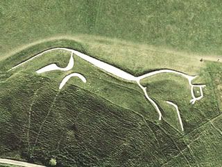 White Horse of Uffington by Brian Haughton