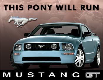 Ford Mustang Sign