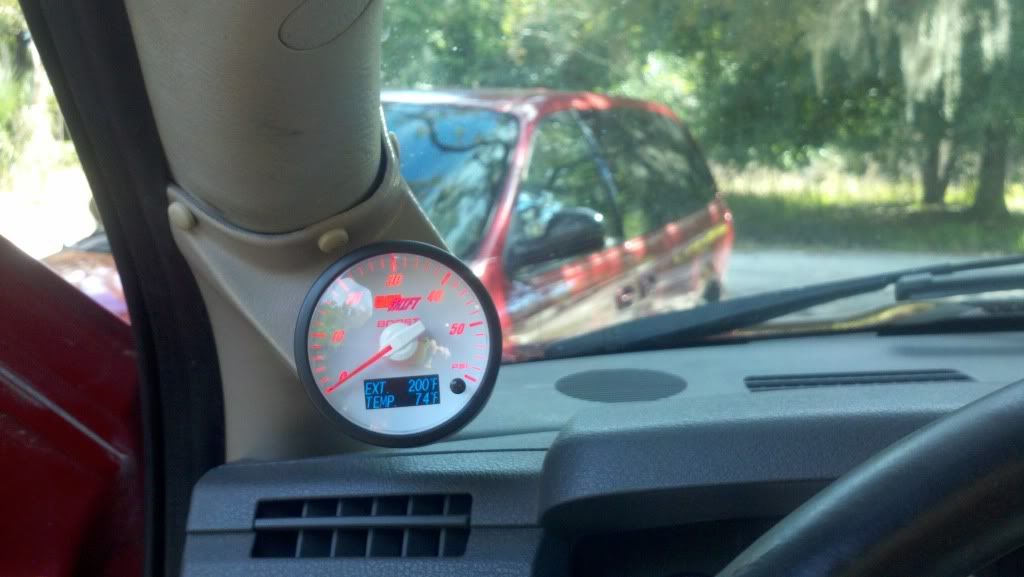 Glowshift 3 In 1 Diesel Gauge