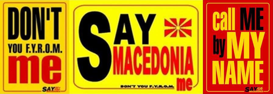 Say Macedonia!