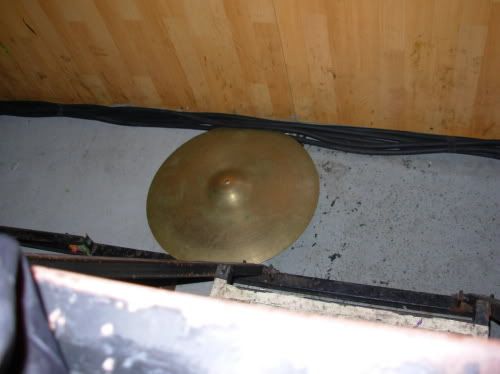 The cymbal that could have sent someone to the hospital.