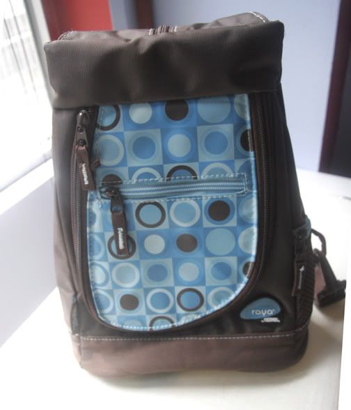 Thermos Raya Sling Backpack Lunch Cooler Bag Brown