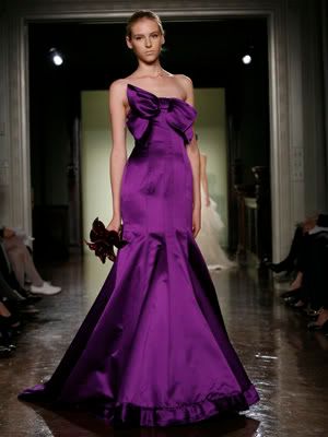 Photo Wedding Gallery of Purple Bridal Gown