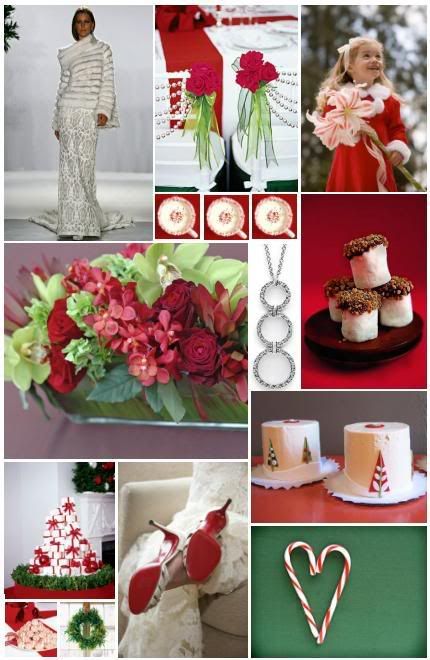 Here is some lovely Christmas wedding inspiration for you to enjoy Source