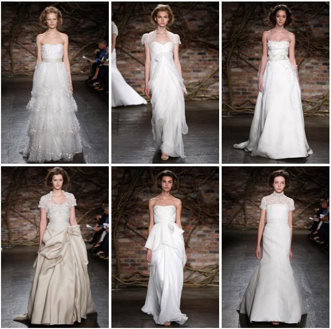 These dresses are from the enviable and gifted designer Monique Lhuillier
