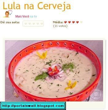 Lula na cerveja