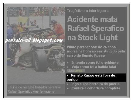 Renato Russo está fora de perigo