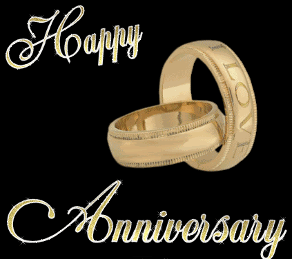 happy anniversary wedding rings