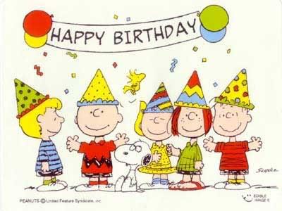 happy birthday cartoon characters. Birthday Cartoon Characters