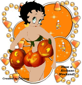 betty boop candy corn halloween