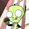 invader zim animated