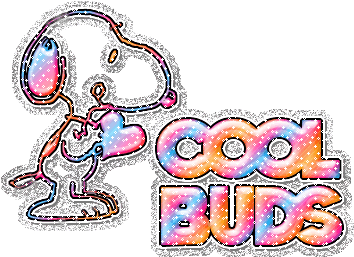 cool buds glitter snoopy
