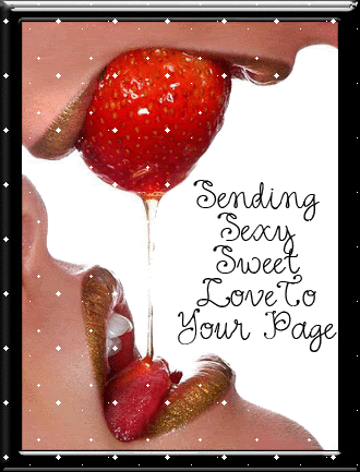 sending sexy sweet love to your page