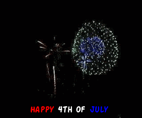 happy 4th of july fireworks
