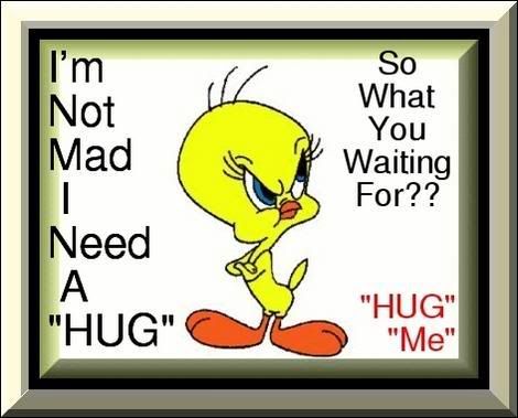 hug me tweety bird