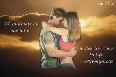 a soulmate is one who makes life come to life