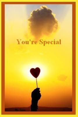 you're special