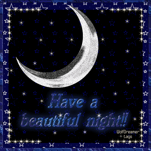 have a beautiful night
