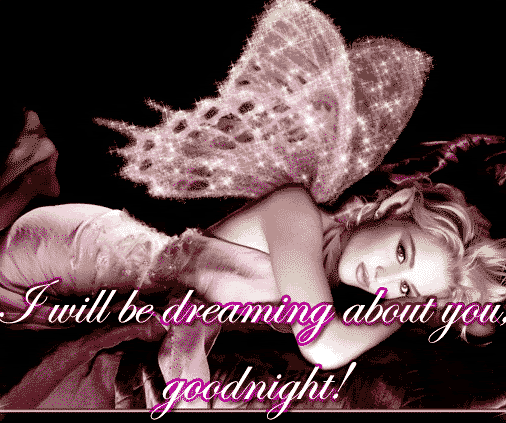 sexy good night fairy i will be dreaming about you