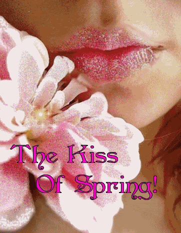 Spring Comments Happy Spring Days Comment Kiss Of Spring Graphics Spring Has Sprung Glitter Graphics Spring Codes For Myspace Orkut Friendster Multiply Hi5 Websites Blogs