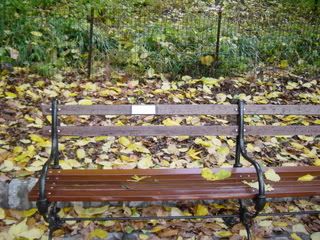 Maggie Smith's Bench Closer