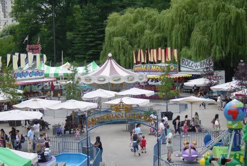 victorian gardens, taken from above