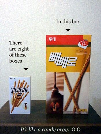 Giant Box of Nude Pepero