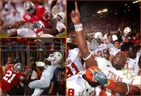 2009 Fiesta Bowl: Texas Longhorns vs. Ohio State Buckeyes - Barking