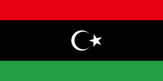 I believe the protestors are flying the old Libyan flag… Photobucket 1951- 