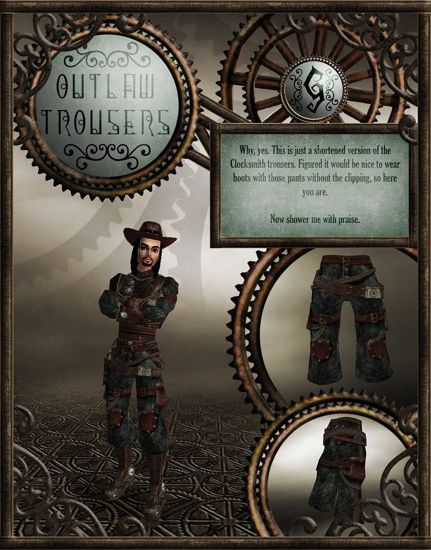 Outlaw Trousers - by Gottlieb