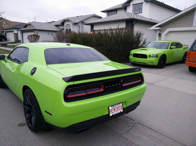 How about a Sublime green Hellcat Charger