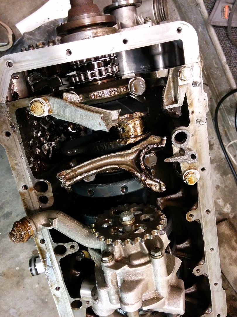 M52 oil pump chain loose