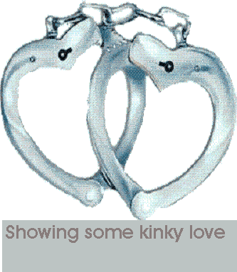 Heart HandCuffs (showing some kinky love) Pictures, Images and Photos