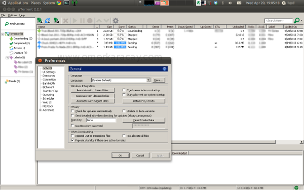 Ubuntu uTorrent Kurulumu, uTorrent Download