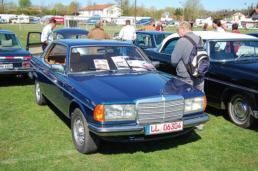 Opel GT and Mercedes W114 W115