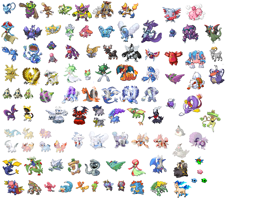 Dot's sprites (Also known as Cubone's Mother in some places) - Pokémon ...
