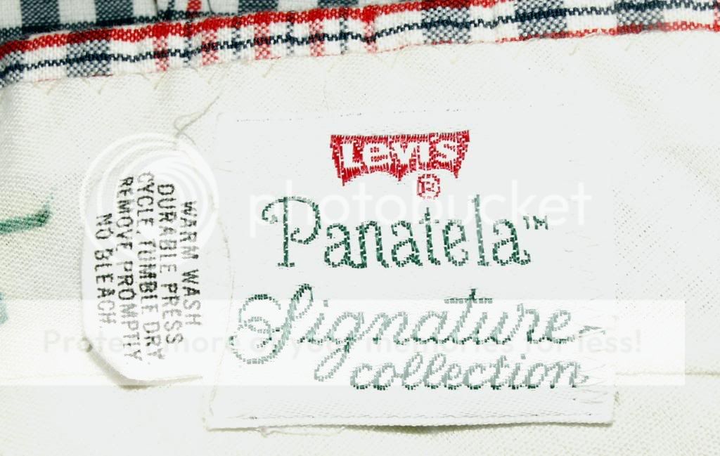 items in WYO GEMS VINTAGE LABEL RESOURCE LEVIS ORANGE TAG PANATELLA 