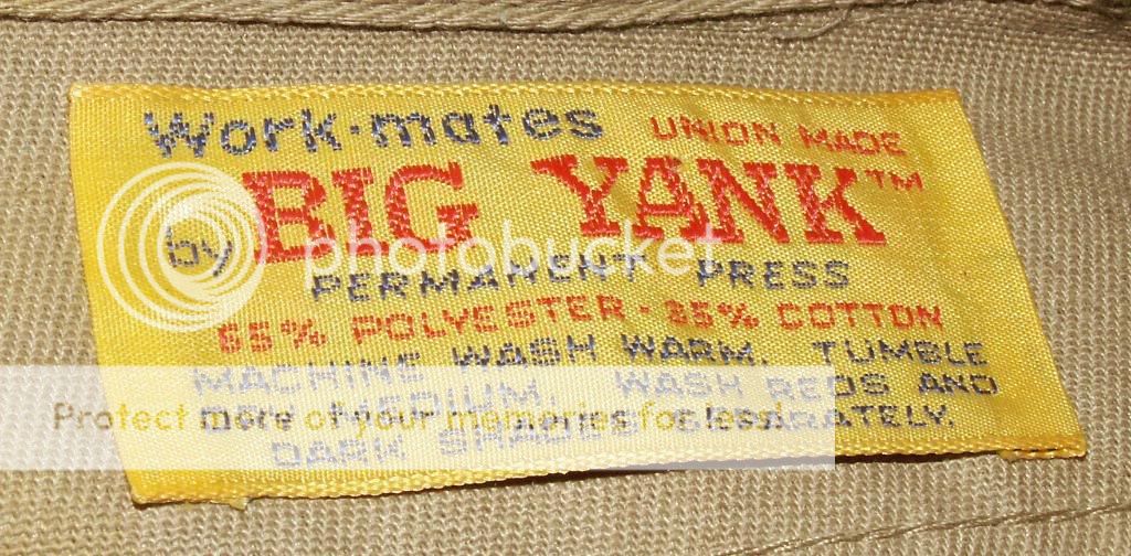 items in WYO GEMS VINTAGE LABEL RESOURCE LEVIS ORANGE TAG PANATELLA 