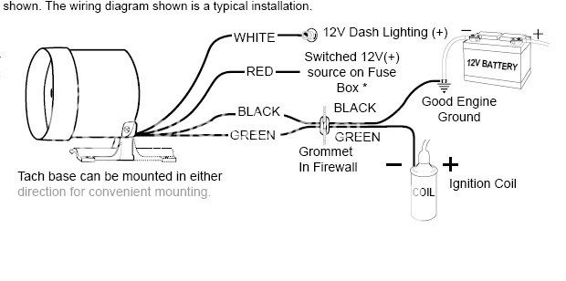 msd 8360 tach use? - Chevelle Tech autogage tach wiring diagram 